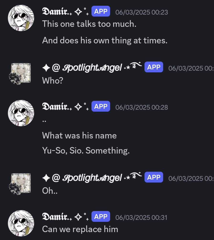 llyc0ris_'s tweet photo. ⚜️ — damir being fuckingSTUPID with names compilation idk https://t.co/ZkJtVfhRNe
