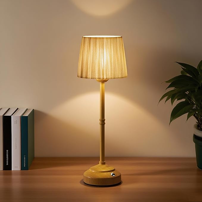 SIXfive65666's tweet image. （Amazon offers free product testing.）TRRMEZY Retro Wooden Cordless Wall-mounted Desk Lamp
#tablelamp   #bedsidelamp  #Amazon  #Amazonseller