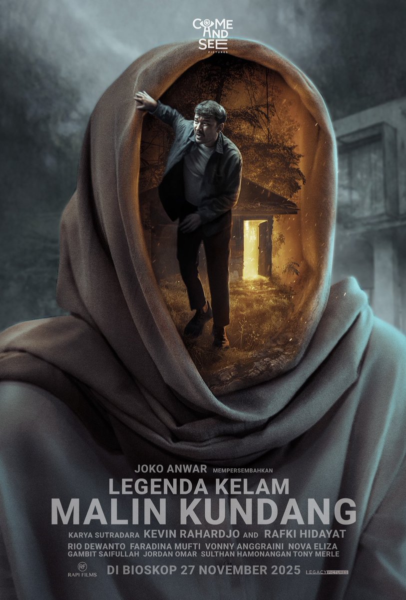 Dari Come and See Pictures.

LEGENDA KELAM MALIN KUNDANG, 27 November 2025, hanya di bioskop.

#LegendaKelamMalinKundang #MalinKundang #OfficialTeaser