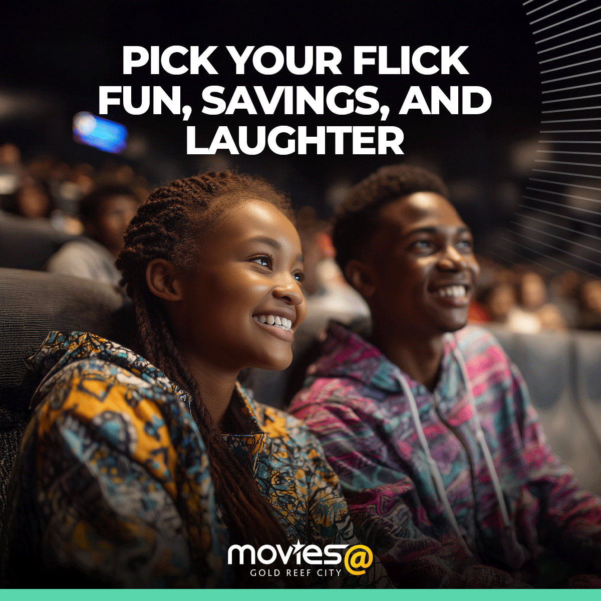 What are you watching this week?🍿 We've got the biggest blockbusters locked and loaded for you and your crew 👉 Book now at bit.ly/3SxU16o 
🎟️ Great prices
🍫 Awesome snacks
📍 The place to be

And don’t forget — WOW Wednesday means 2D for R85 and 3D for R90!🎬  Less