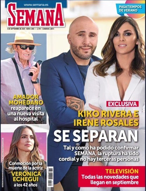 laurytys81's tweet photo. Necesito ya a @maria_patino y compañía comentando que le parece ésta noticia sobre la separación de Kiko en el nuevo programa de Ten #NoSomosNadie https://t.co/3TzpZiA3iC