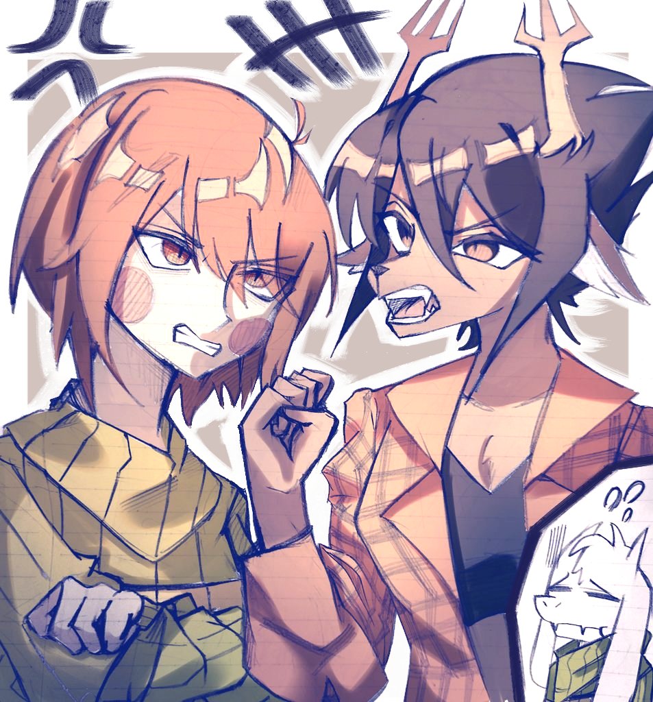 Chara meeting Dess

#DELTARUNE #deltarunefanart