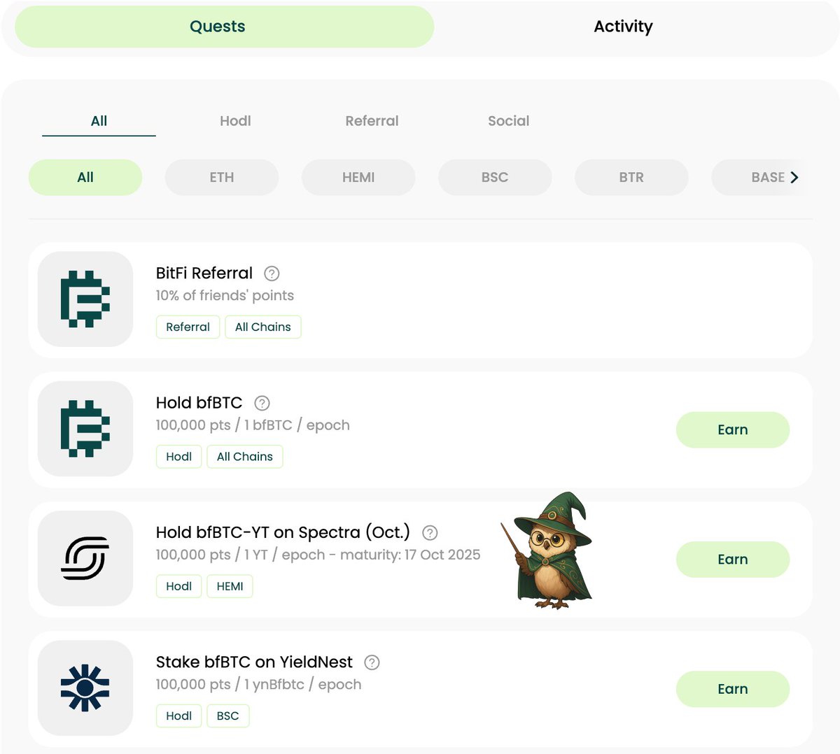 jakartinho1's tweet photo. 1️⃣ Points + Leaderboard Lesson
▪️New @spectra_finance Pool task added
▪️Old #Spectra pool still #earns until Sep 25
▪️Simpler task cards = easy to track Points
And now: a shiny Leaderboard 🏆 (check your rank + Top 100) https://t.co/zRta7fx6IU