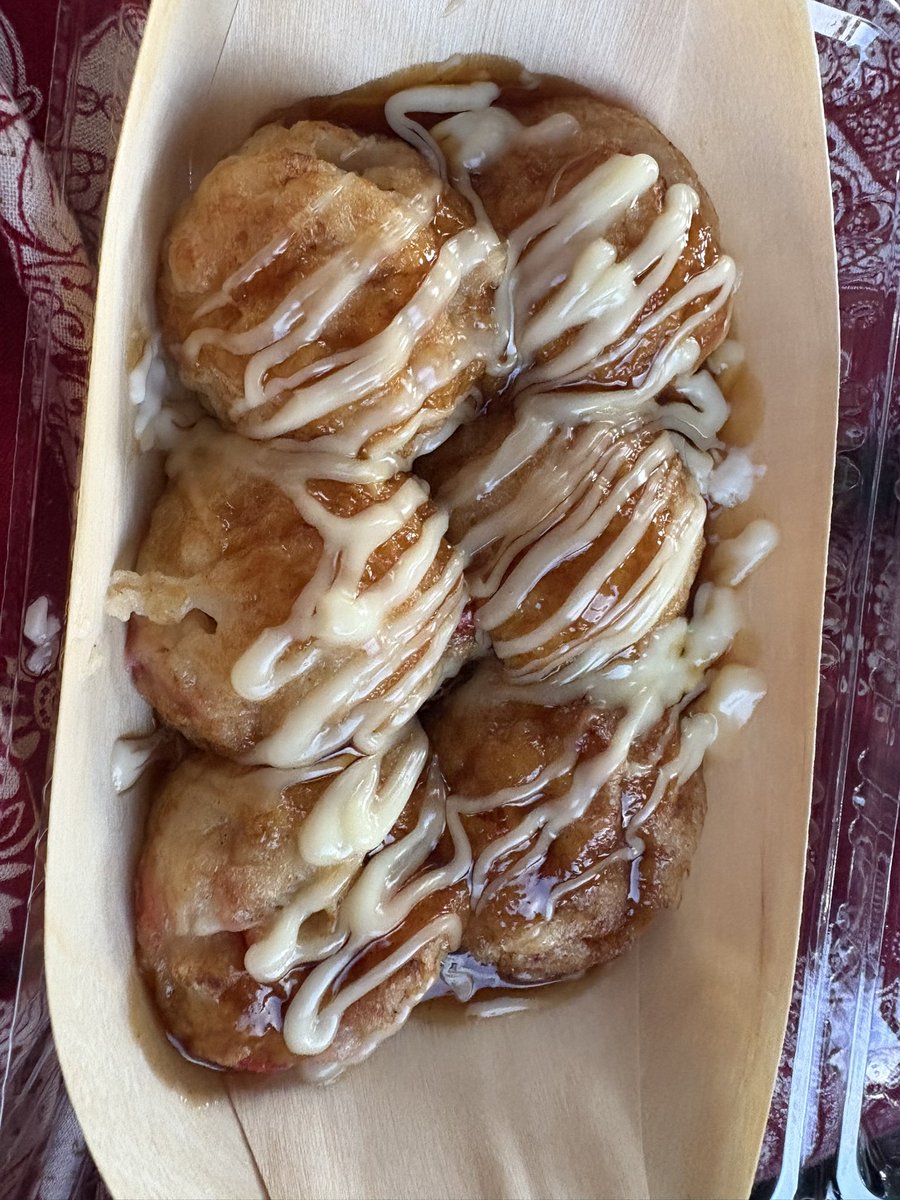 東京の1番おいしいたこ焼きを見つけてしまいました。
シンカー初めて覚えて投げた時の衝撃でした。

また言います。