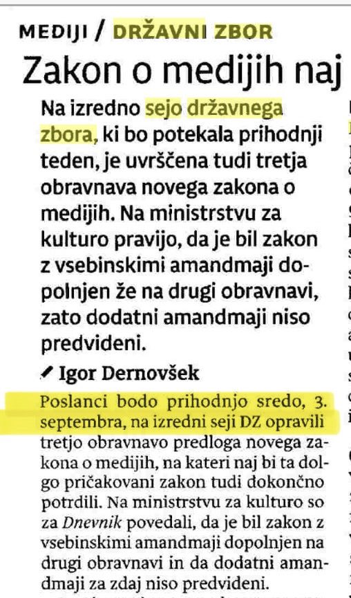 jelka_godec's tweet photo. Lepo, da nas poslance še pred samim sklicem Kolegija Predsednice @Drzavnizbor preko medijev obvestijo, da bo zahtevana izredna seja potekala v sredo, 3.9.2025. https://t.co/jzkBmQSWcn