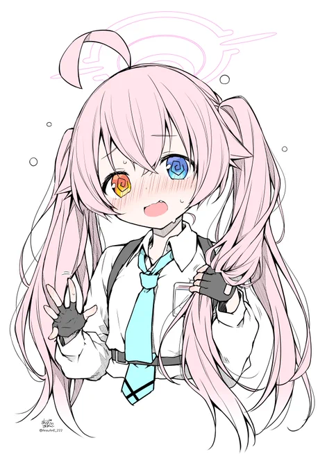 #理由もなく再掲していいタグ
ツインテホシノが可愛いシリーズ🎀 