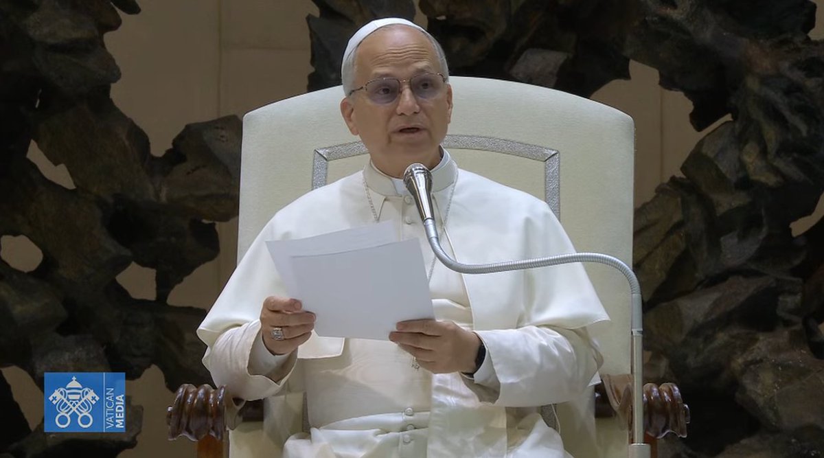 vaticannews_es's tweet photo. "¿Y nosotros? Cuántas veces defendemos nuestra vida, nuestros proyectos, nuestras seguridades, sin darnos cuenta de que, al hacerlo, nos quedamos solos" #LeónXIV https://t.co/naPBFo5h1E