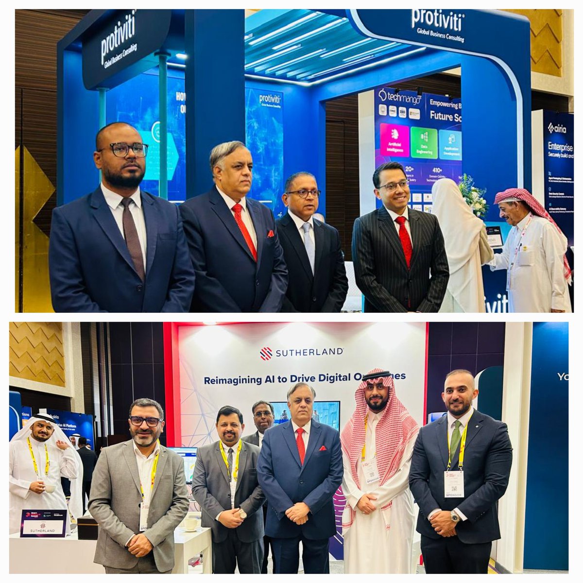 IndianEmbRiyadh's tweet image. Ambassador Dr. Suhel Khan, accompanied by First Secretary Mr. Rishi Tripathi, attended the Smart Data and AI Summit #SDAIS in Riyadh today organised by @Tradepassglobal

Delivering the keynote address, the Ambassador highlighted the remarkable strides being made in India in the…