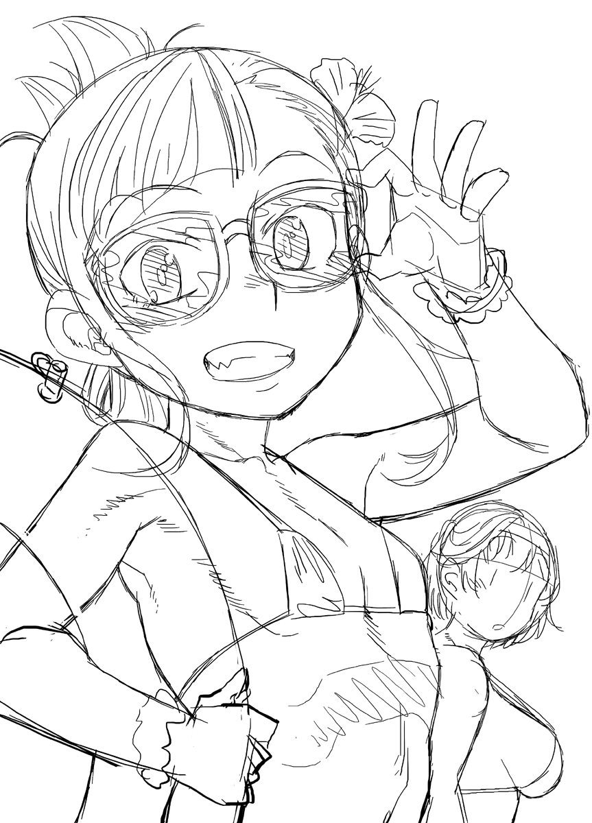 ら、来年にはちゃんと完成させますから…
#城プロ絵 