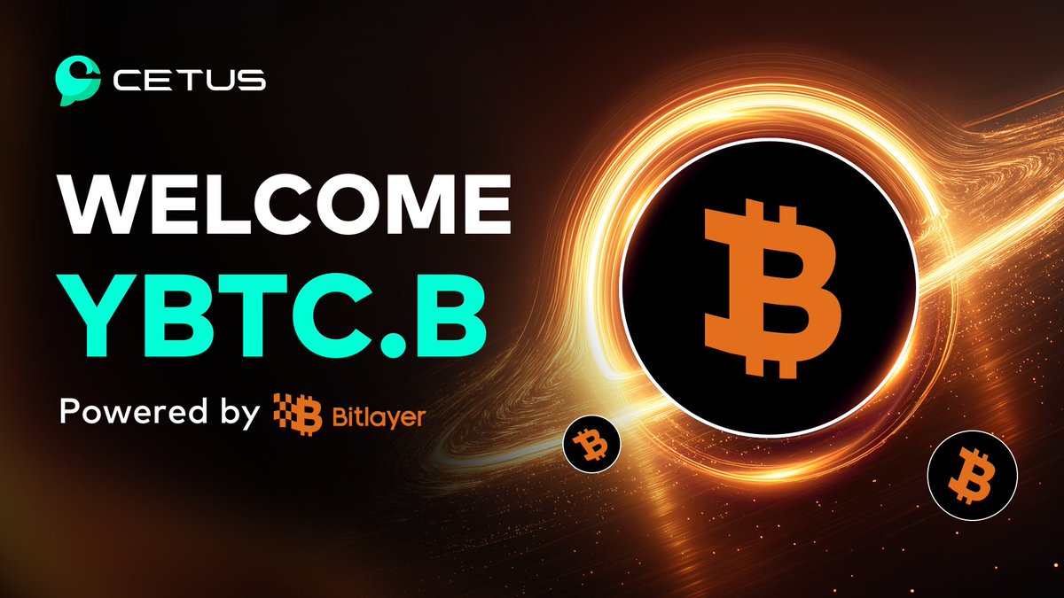 🌊 YBTC.B liquidity is now live on Cetus, powered by <a href="/BitlayerLabs/">Bitlayer BitVM</a>!

Another boost for BTCFi on Sui — fueling stronger Bitcoin liquidity and unlocking new utilities &amp; trading flows across the ecosystem. 🟠🐳