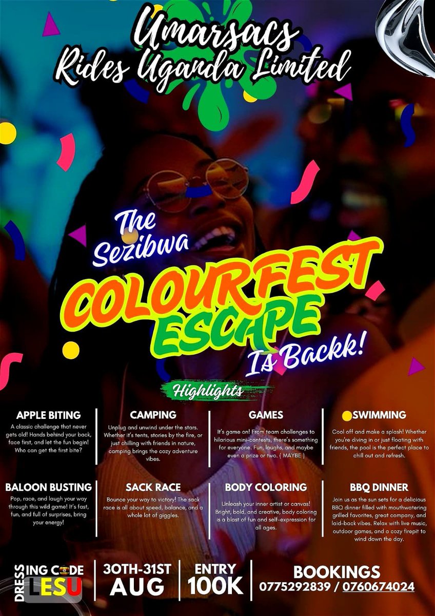 MR. MUYINGO HASSAN (@hassanthesafar2) on Twitter photo Let's go colour ourselves in a Lesuuu
<a href="/kat_festo/">Kato Festo</a> <a href="/MukigaTraveller/">MUKIGA TRAVELLER✈️</a> <a href="/PatraAgasa/">patra travels😘🌍</a> <a href="/Uganda_Expozed/">TRAVEL SPECIALIST🇺🇬</a> <a href="/WasswaEmma_/">The Mad Man👿</a> <a href="/OlivielOfficial/">Olivia Nakalembe</a> @ Let's go colour ourselves in a Lesuuu
<a href="/kat_festo/">Kato Festo</a> <a href="/MukigaTraveller/">MUKIGA TRAVELLER✈️</a> <a href="/PatraAgasa/">patra travels😘🌍</a> <a href="/Uganda_Expozed/">TRAVEL SPECIALIST🇺🇬</a> <a href="/WasswaEmma_/">The Mad Man👿</a> <a href="/OlivielOfficial/">Olivia Nakalembe</a> @