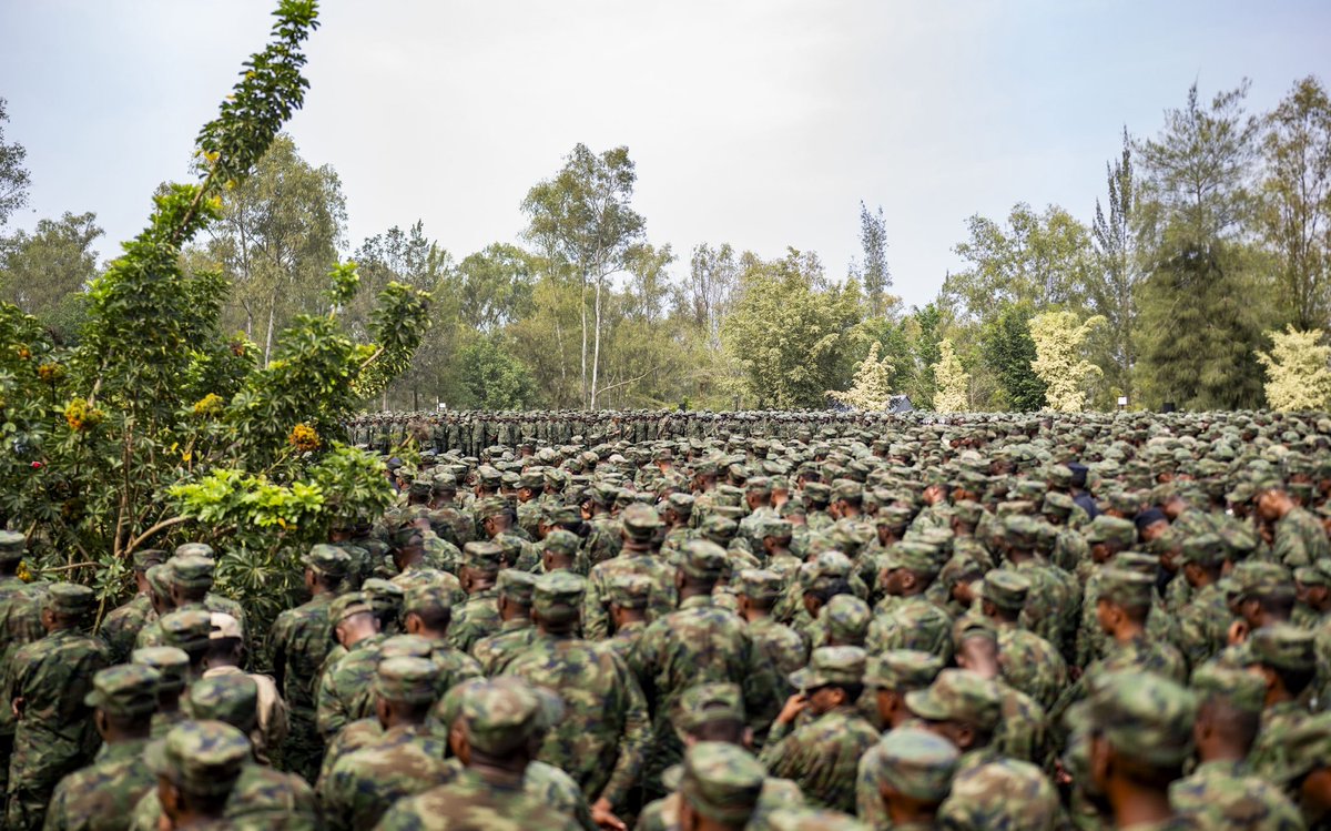 #Rwanda is a deeply militarised country. Return of an old precolonial aggressive tradition and practice. Imperialism is not the monopoly of European states. Ku-aanda/Ingabo z'u Rwanda.   amazon.com.be/-/en/Frank-K-R…