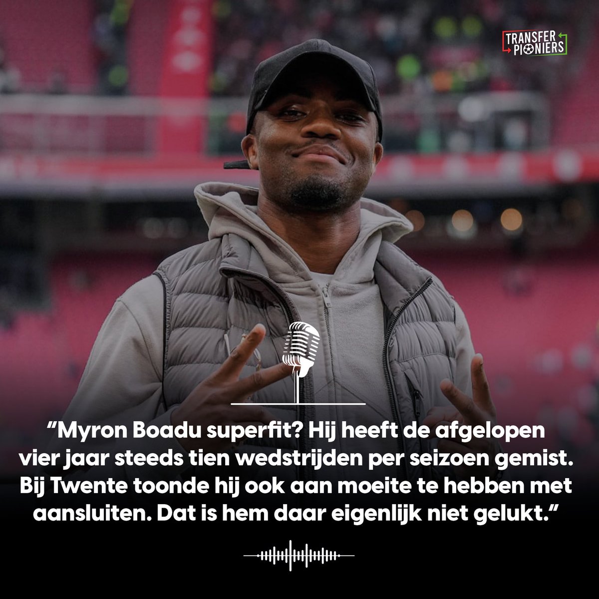 Op zich denken we dat Boadu een reële optie is voor #Ajax, maar er is ook een grote kanttekening…🤔