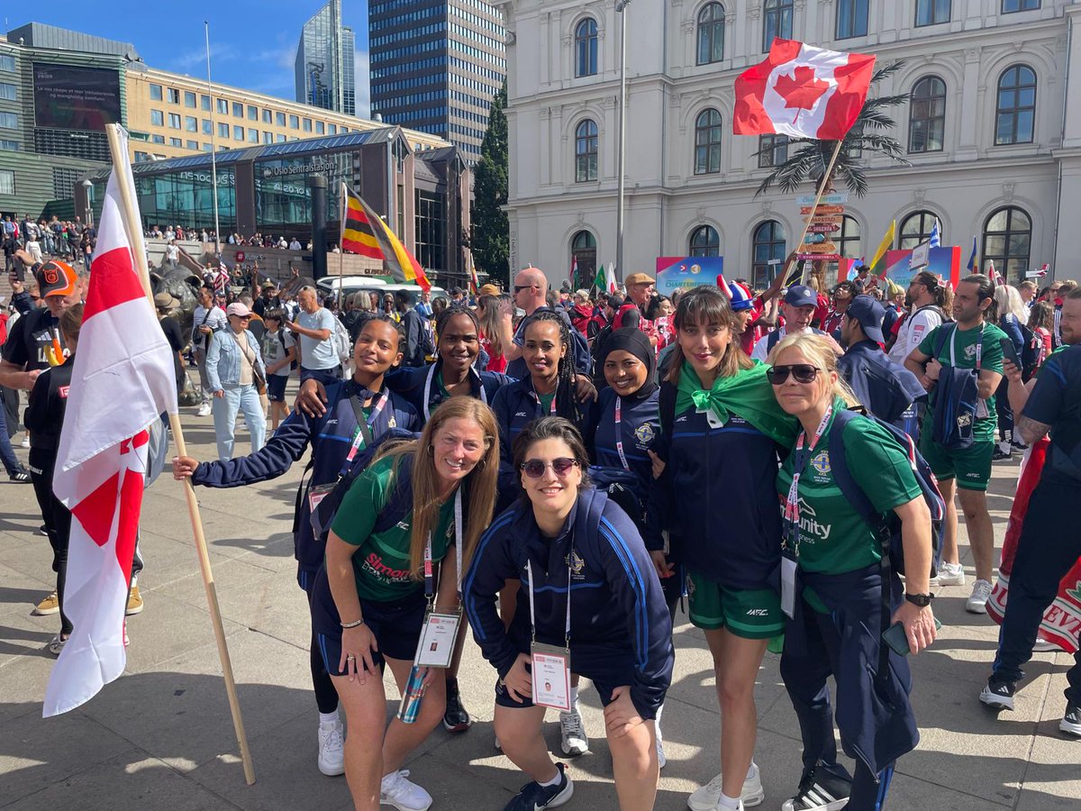 We play Norway 🇳🇴 and Zimbabwe 🇿🇼 today at the Homeless World Cup. All our staff and players are great ambassadors for <a href="/StreetSoccerNI/">Street Soccer NI</a> and a credit to their families and friends.