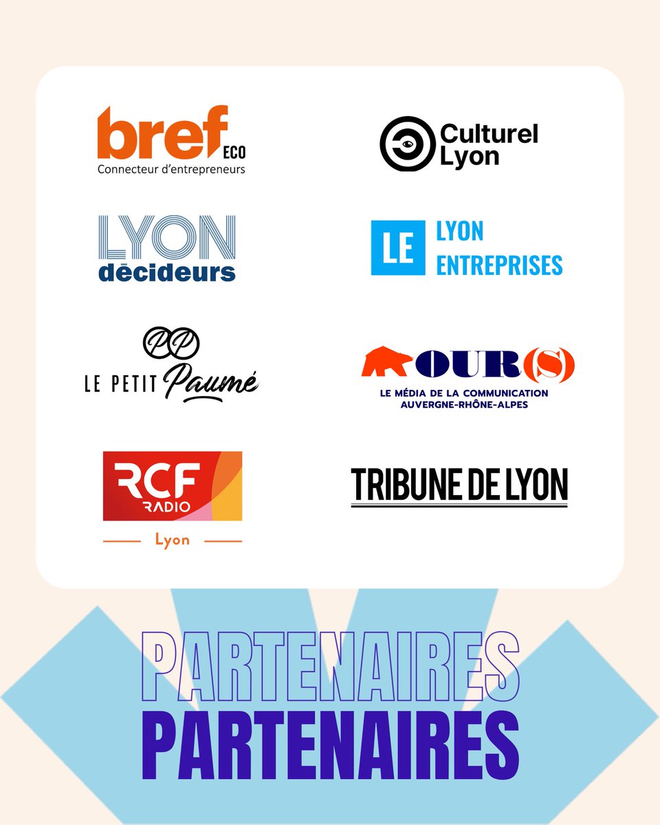 MEDEF Lyon-Rhône (@medeflyonrhone) on Twitter photo Le 16 septembre à La Sucrière, nos partenaires médias seront présents à La rencontre des entrepreneurs : ça match ! pour favoriser le dialogue et renforcer la confiance entre entrepreneurs, jeunes et journalistes.
🙌 Merci à nos partenaires médias pour leur engagement ! Le 16 septembre à La Sucrière, nos partenaires médias seront présents à La rencontre des entrepreneurs : ça match ! pour favoriser le dialogue et renforcer la confiance entre entrepreneurs, jeunes et journalistes.
🙌 Merci à nos partenaires médias pour leur engagement !