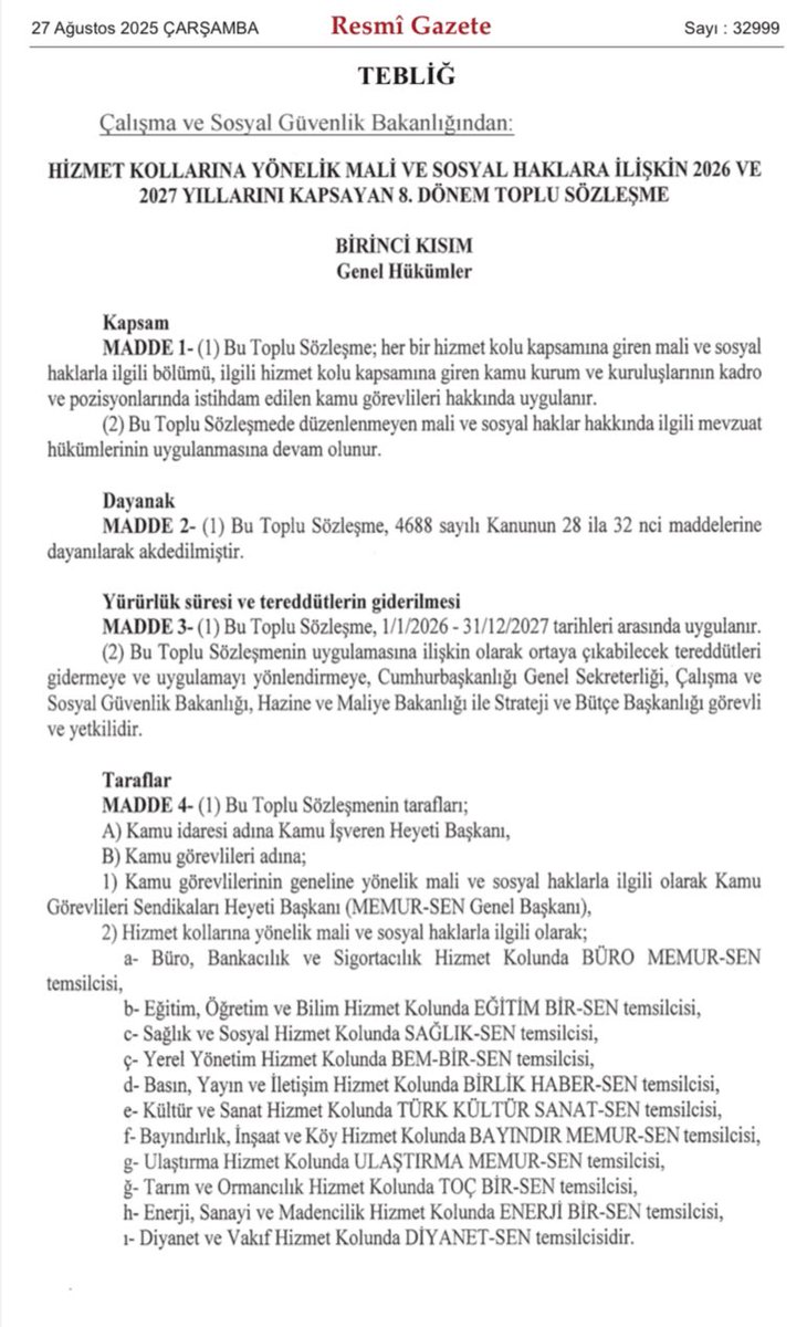 8. Dönem Toplu Sözleşme Resmi Gazete’de yayımlandı.

Birazdan acı tabloyu yayımlayacağız.

Kamu emekçilerinin yüzüne nasıl bakacaksınız!

<a href="/hepsen_2020/">HEP-SEN</a>