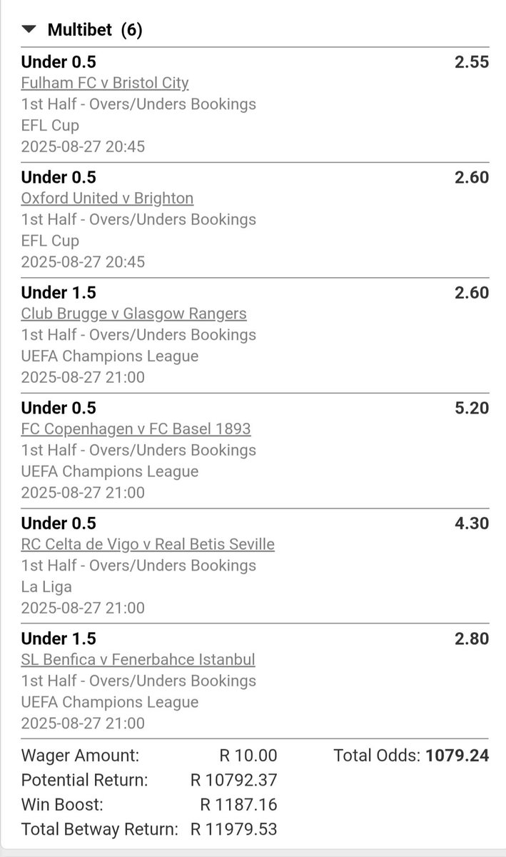 Lets eat.. 🎯🚮🤘🏿✅️📢

Multi Bet betslip: BWD570880 betway.co.za/bookabet/BWD57…