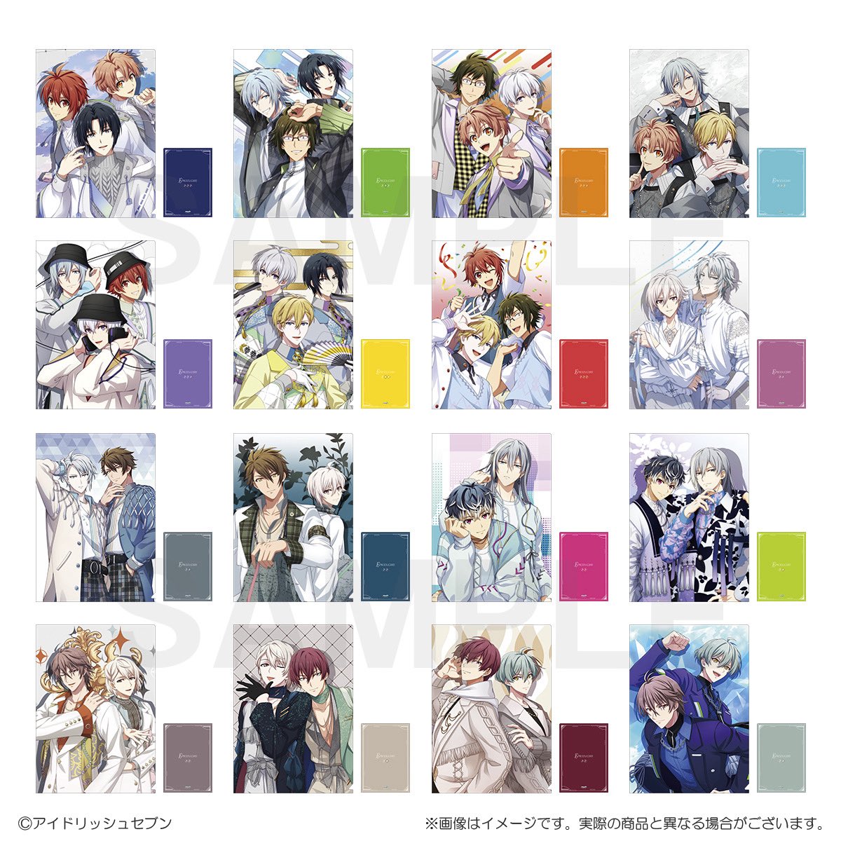 商品紹介】 [16PRODUCERS]「クリアファイル（全16種）」 2024年の誕生