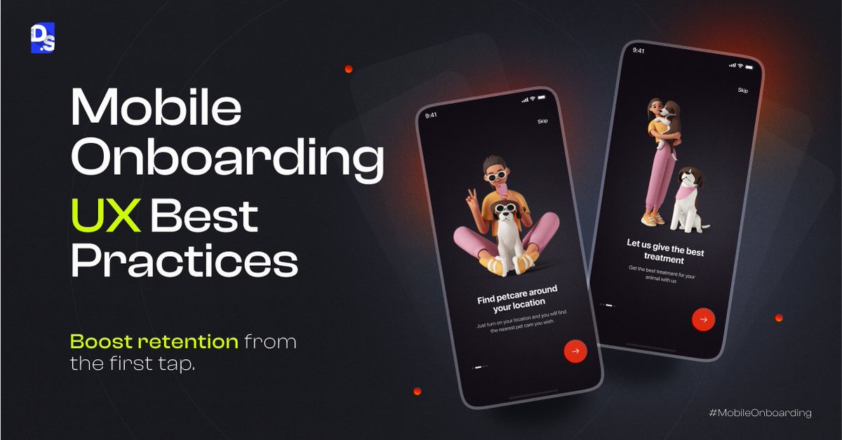 design__studio's tweet image. Mobile Onboarding UX Best Practices You Can’t Ignore
.
.
.
.
#mobileonboarding #UXDesign #UIUX #designstudiouiux