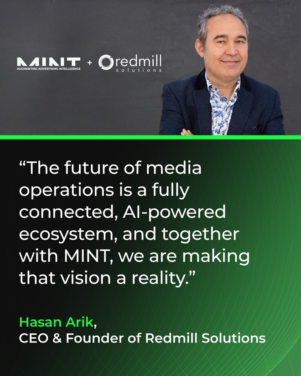 The era of fragmented media plans is over. 🌐

With MINT’s acquisition of Redmill Solutions Ltd, we’ve united two powerhouses to deliver what the industry has been waiting for: a unified, intelligent future for advertisers, from media planning to strategic execution.