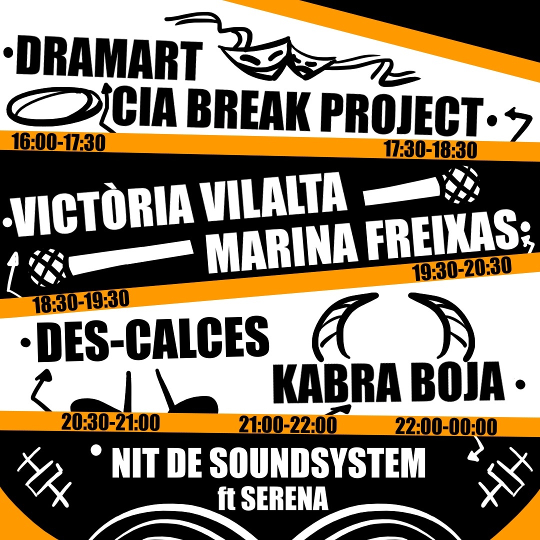 Què fer a la Garrotxa?

Volkà Fest
•
📆 Dissabte, 30 d'agost del 2025
📍 Plaça de l'U d'octubre, Olot
•
<a href="/descobreixolot/">DescobreixOlot</a> 
•
#olot #musica #cultura #lagarrotxa #art #dansa