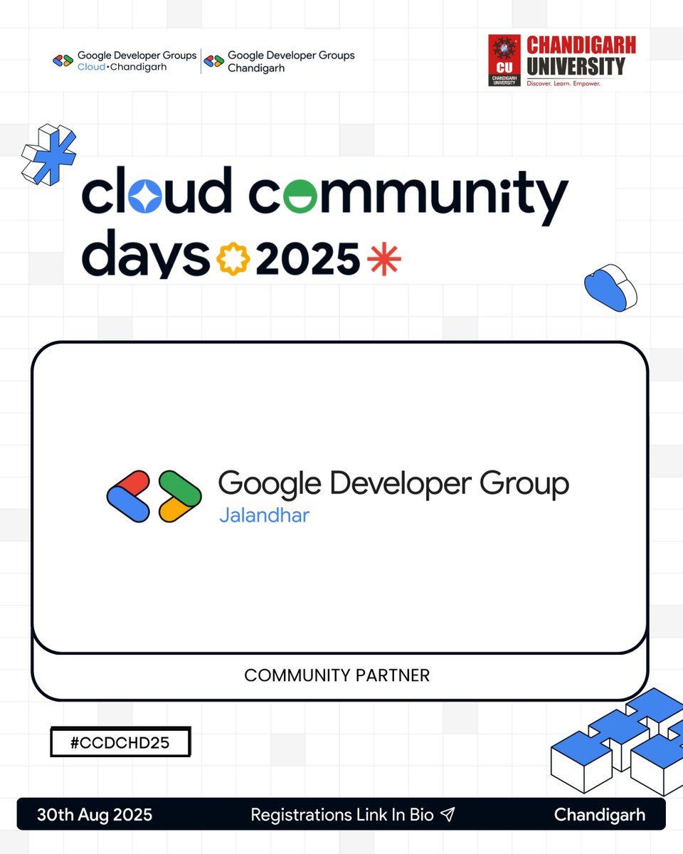 GDG Cloud Chandigarh tweet media