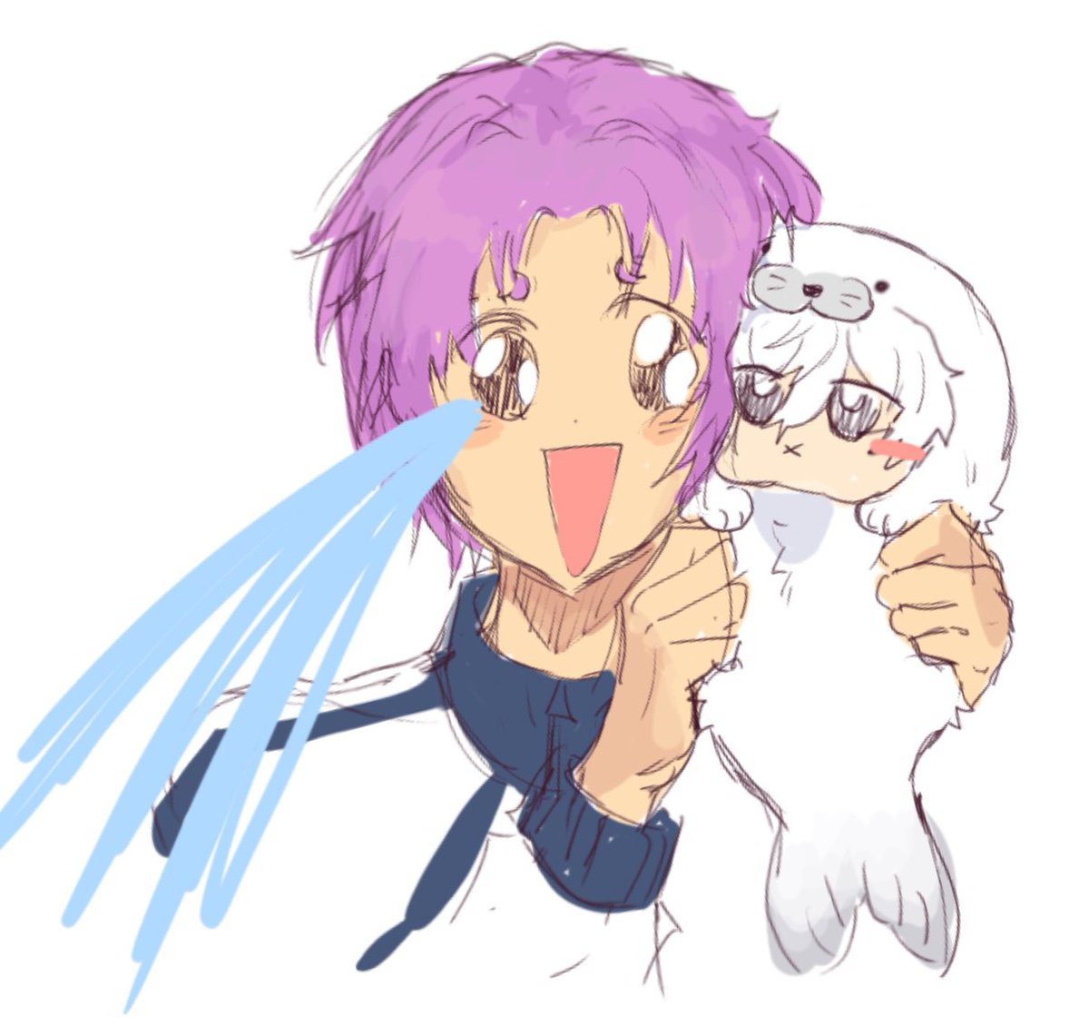 Love the genre of nagireo thats just nagi being a little seal