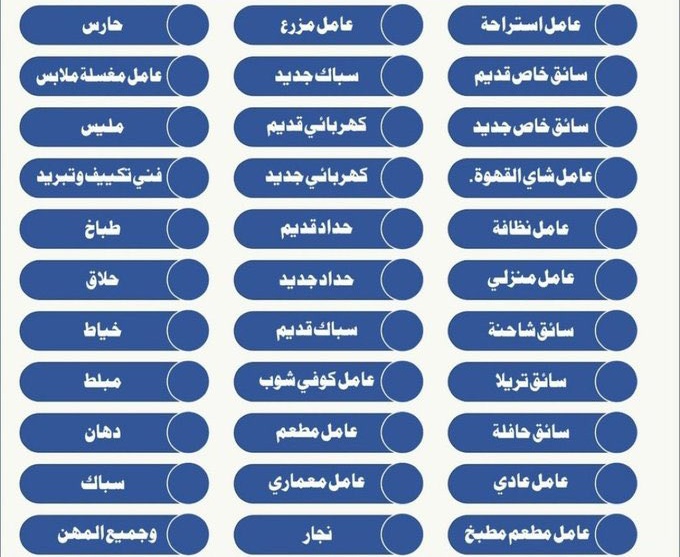 🌹السلام عليكم و رحمة الله و بركاته 🌹

انا من الهند مع مكتب الاستقدام

عندي موجود كله مهنه ممتاز عمال او سائقين من الهند مع خبرة الهندية او الخليجية لو تبغي اي مهنة عمال او سائقين من الهند اعطيني خبر إن شاء الله انا سوي ترتيب 

اتصل على الواتساب👇☎️ 

Wa.me/+917705943404