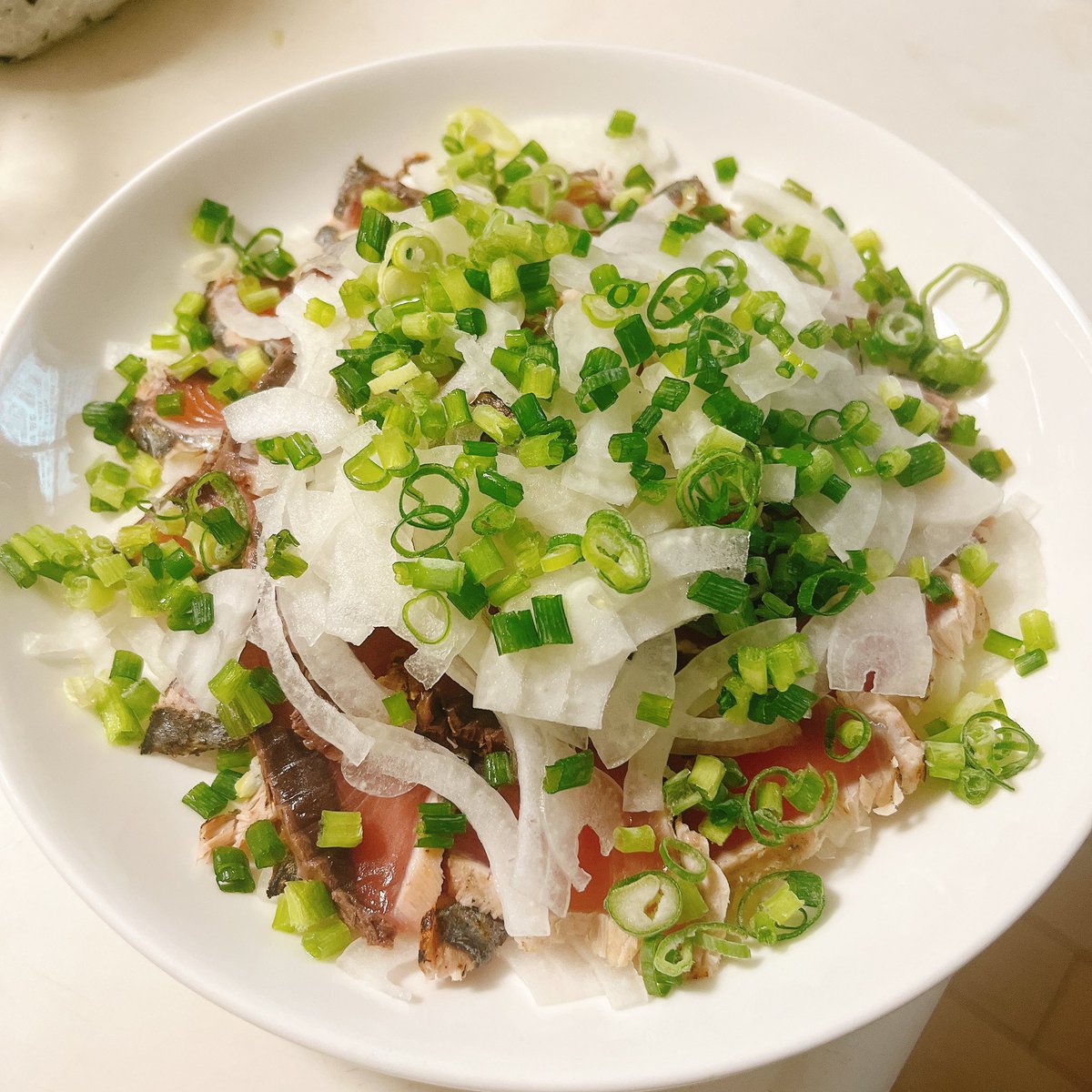 今日の1品
カツオのたたき

りょうがが食べたい言うから
作ってあげた(笑)