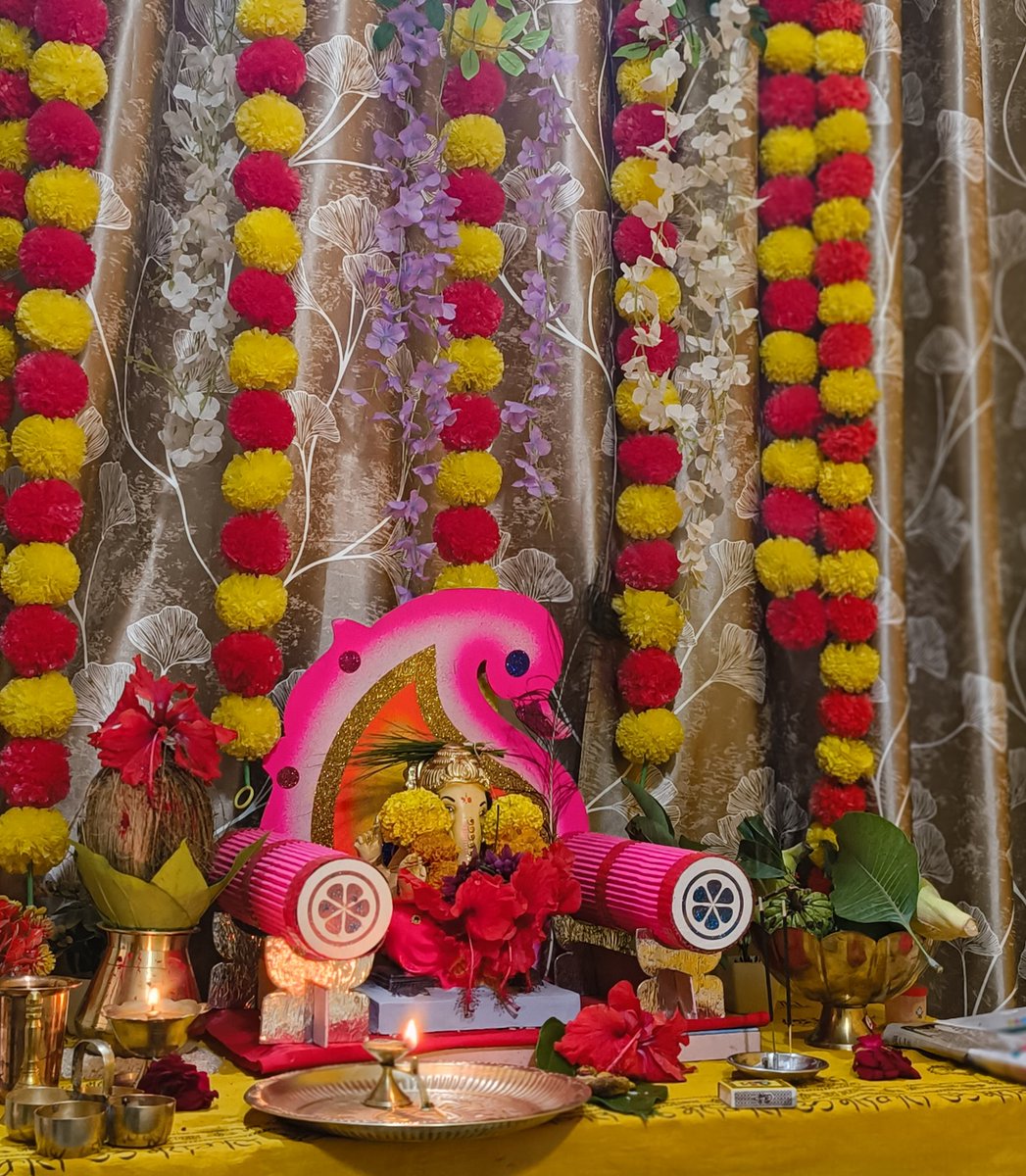 i__abhijeet's tweet image. Ganpati bappa morya 🙏