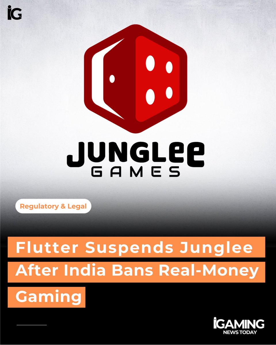 iGNewstoday's tweet image. @FlutterDev pulls junglee from India after sudden real-money gaming ban. Dream11 exits cricket sponsorships as industry faces seismic shift.

 #iGamingNewsToday #OnlineGamingBan #FlutterEntertainment