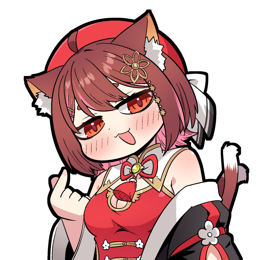 「どや顔でする花ノ木まるさん #vtuberさんスタンプ風に描いた #はなまるじょ」|221(ﾂﾂｲﾁ)同人作家VTuber@月一で電子同人誌制作中のイラスト