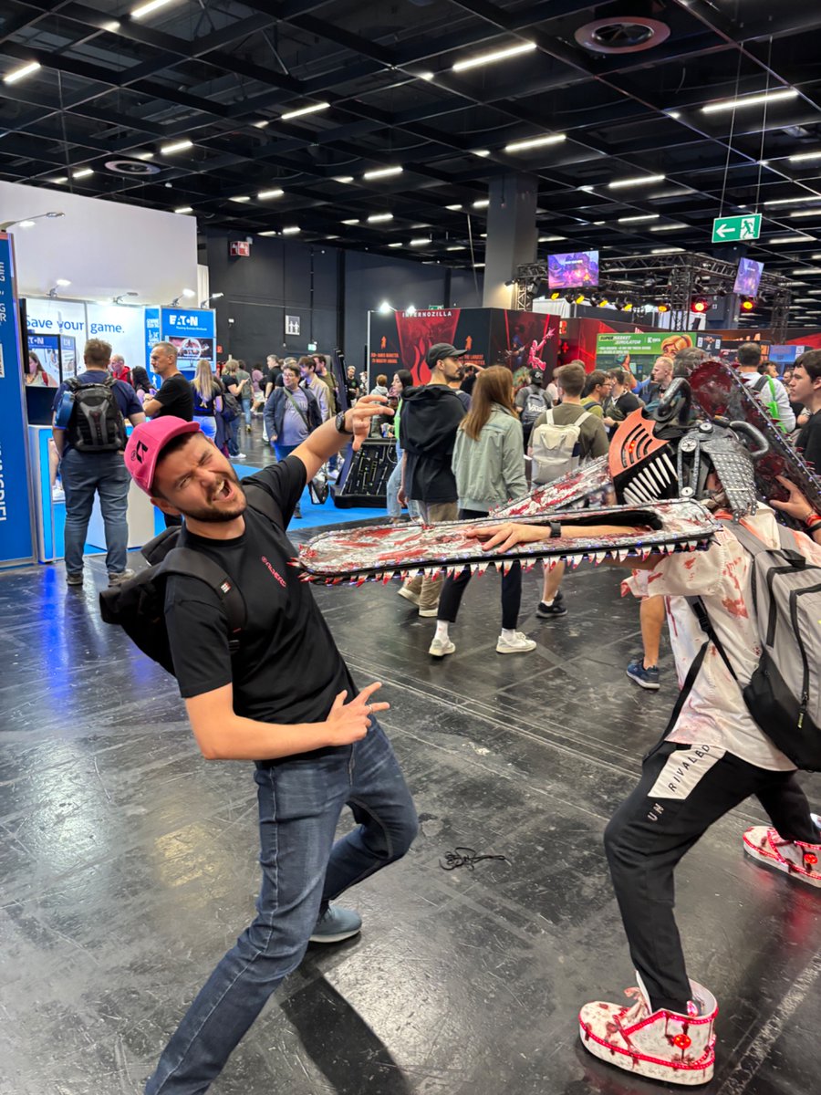 originaldoku's tweet image. I’ve had a good gamescom