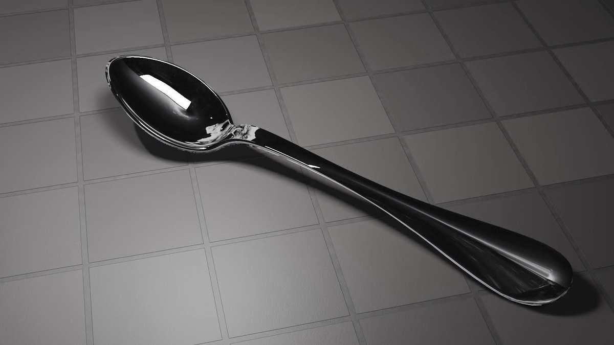 ov1um_'s tweet image. &quot;Spoon&quot; #blender #cgart #cgdesign