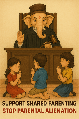 haveaheartf's tweet photo. @narendramodi @AmitShah @JPNadda @rajnathsingh
@MLJ_GoI @rashtrapatibhvn
May Lord Ganesha guide you to bring much needed reforms in Family Courts..
#SupportSharedParenting
#ParentalAlienation
#ChildrenDeserveBetter https://t.co/Mgm6zw3Ilx