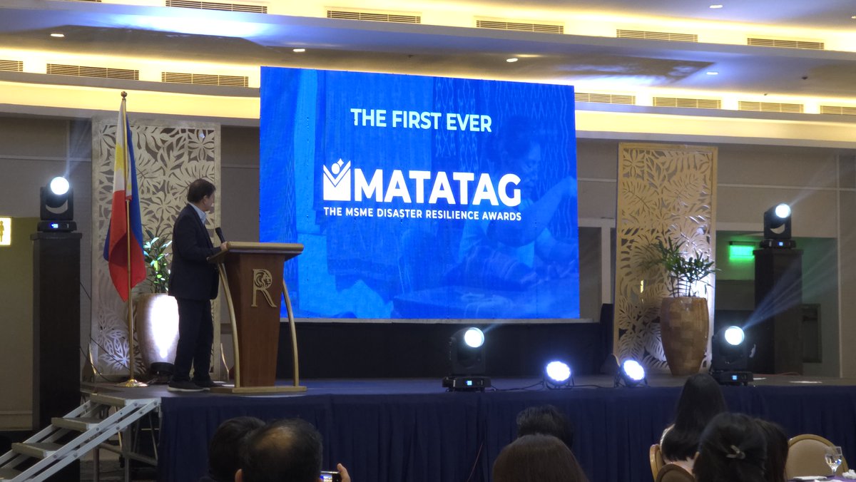 The National MSME Resilience Forum in Clark gathered public &amp; private sector leaders to share tools &amp; strategies for disaster resilience. Together, we’re future-proofing MSMEs for a stronger economy. #ResilientPH #ResilientMSMEs