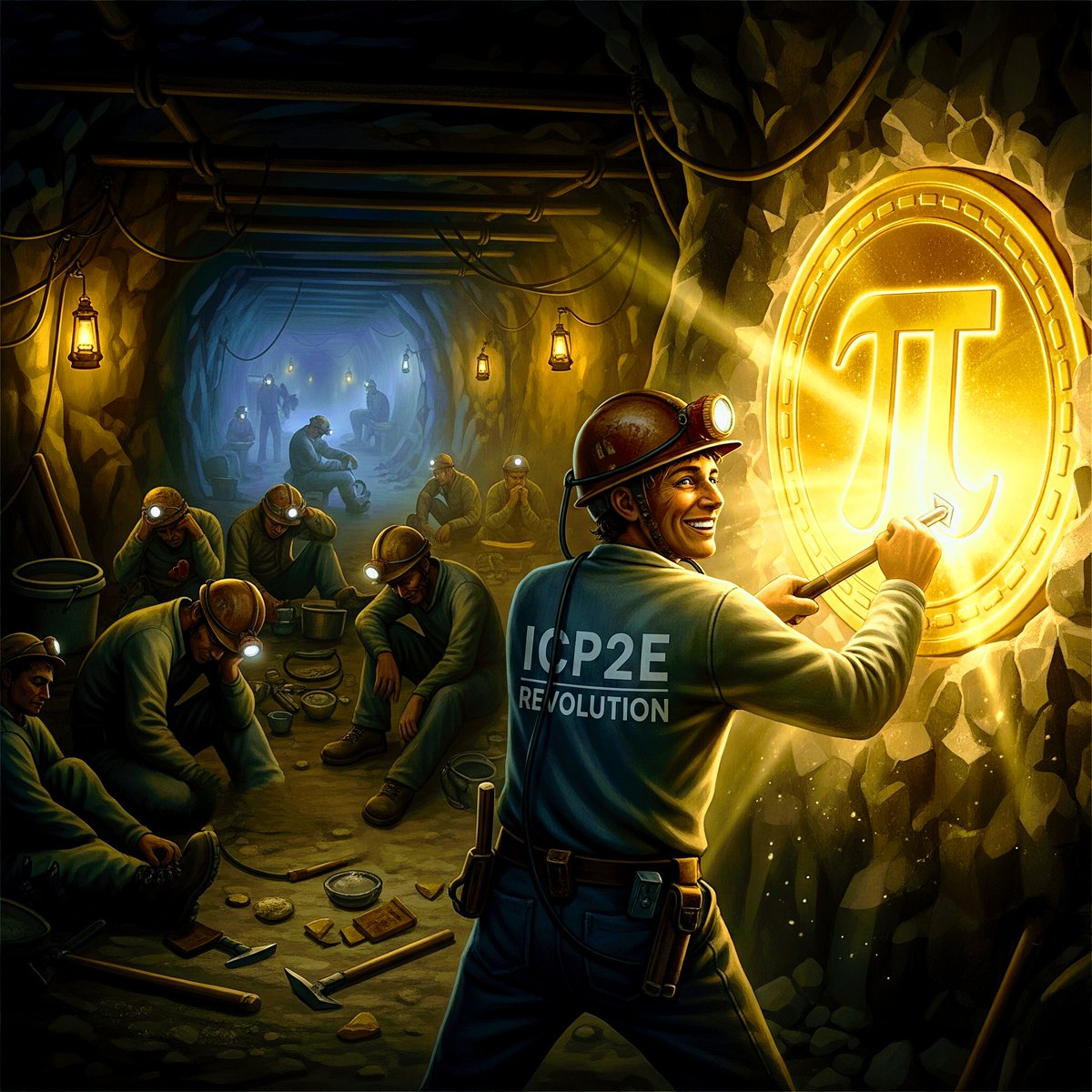 IndoComP2E's tweet image. When most of the Pioneers are impatient and give up..The members of the ICP2E Revolution remain enthusiastic, hopeful and confident.Stay consistent Pioneer!! @PiCoreTeam pinet.com minepi.com #MainnetApp #AppStudio #Hackathon2025 @PiBoxNFTBox