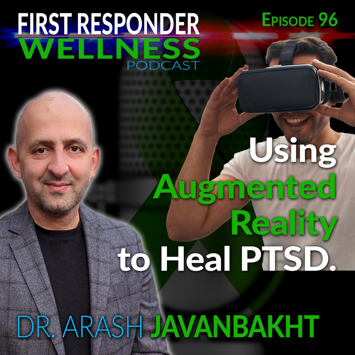 From groundbreaking augmented reality therapies to redefining fear itself, Dr. Javanbakht explains how the brain responds to trauma—and more importantly—how to heal. This week on the First Responder Wellness Podcast.