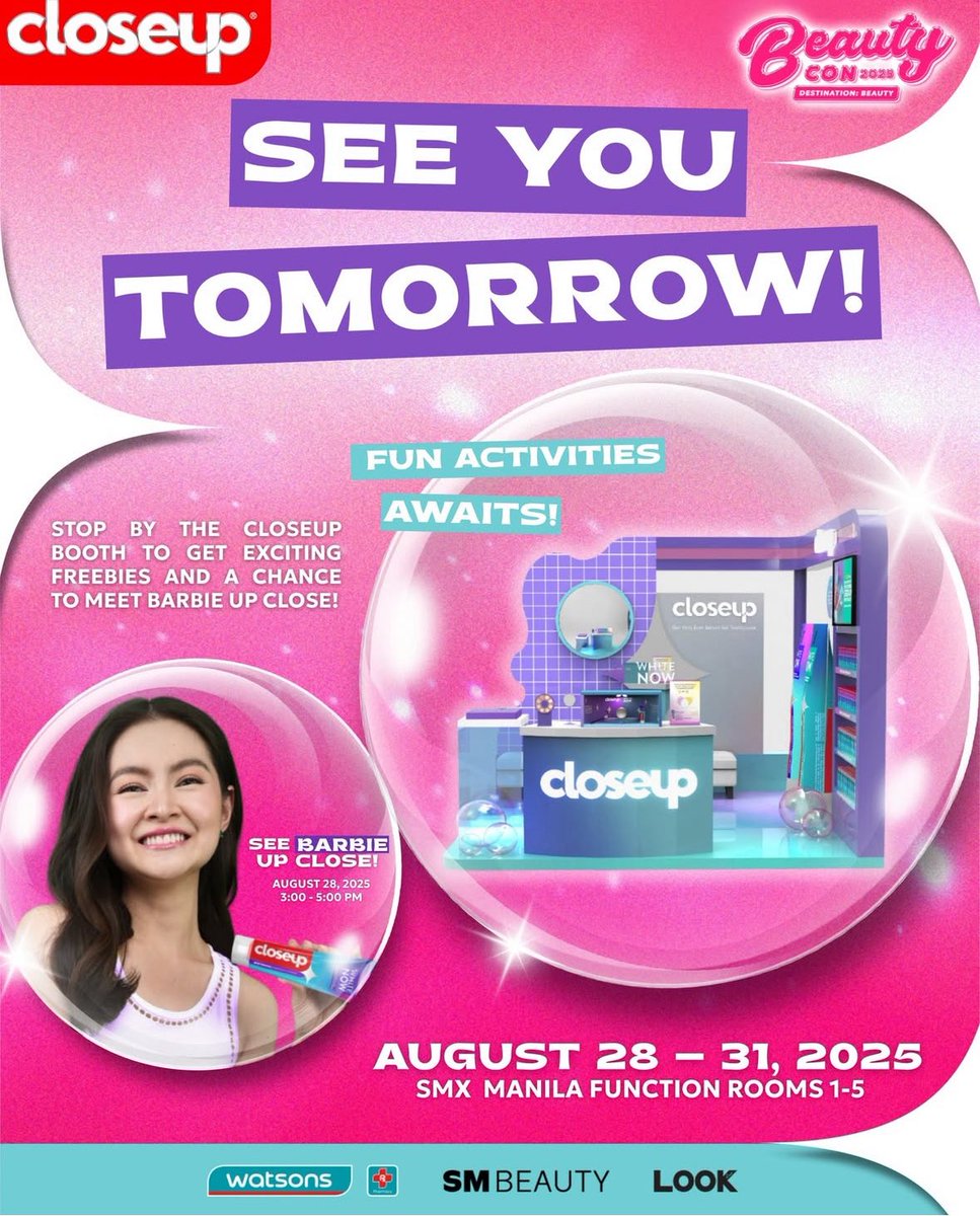 BarbieNatics's tweet photo. See you tomorrow!! ๐ซถ๐ป
#BarbieForteza
#CloseupPH #CloseupWhiteNow #FreshNowWhiteWow https://t.co/sbb5ZD9YUb