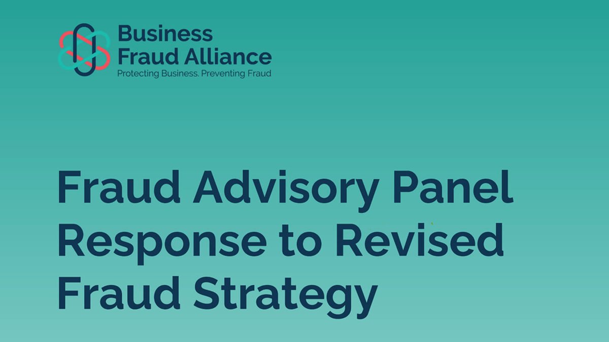 The  Panel is proud to share our response to the Revised Fraud Strategy.
We’re joining the conversation and exploring the best ways to fight fraud in the UK. 💡
Read it 👉 fraudadvisorypanel.org/fraud-advisory…
#FraudPrevention #Collaboration