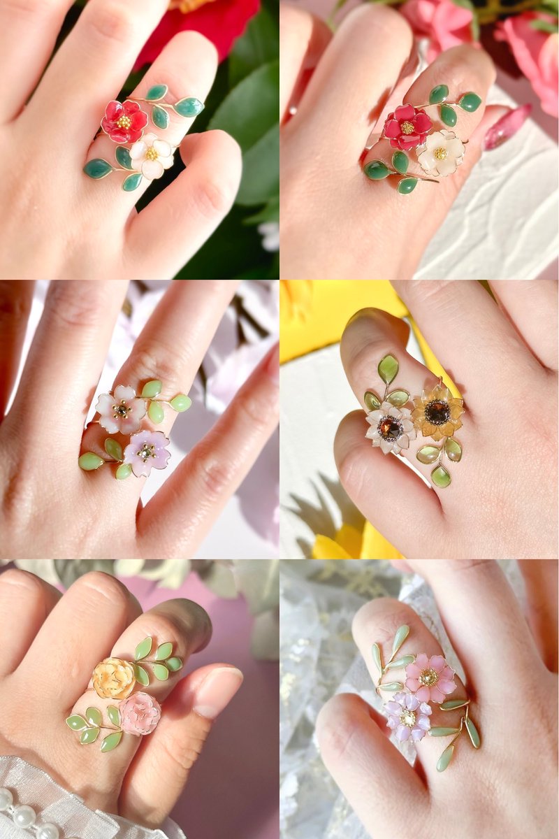 kawaii♡リトルウッズ蕾 雫レジン 薔薇 スワロ ピアス/イヤリング✩.*˚ パールスワロYピアス・イヤリング | Pink Owl Bijou