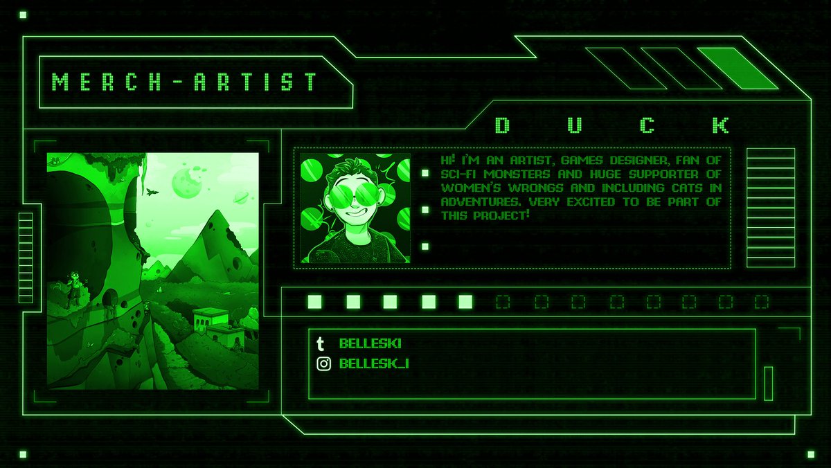 alien_zine's tweet photo. Please welcome crew member Duck 💚  Duck's beautiful art truly has us yearning for space exploration 🌌 🪐 🖌️ https://t.co/HjlGwbgRNw