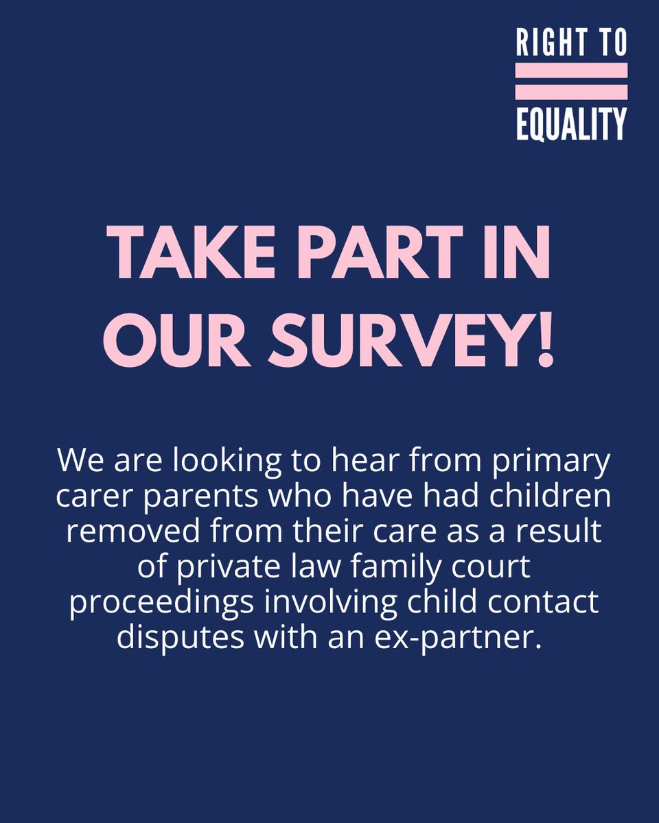 Were your children removed from your care after private family court proceedings—especially after you raised domestic or sexual abuse concerns? We’re gathering evidence on how “parental alienation” claims are being used and why primary carers are losing their children, despite