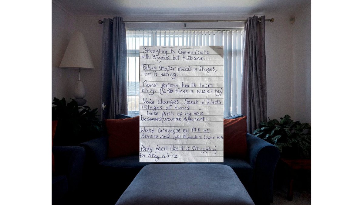 magnetoJJ's tweet image. People without #MECFS have been asking why this project is called Lives We Cannot Live. #PwME 
#socialdocumentary #documentaryphotography