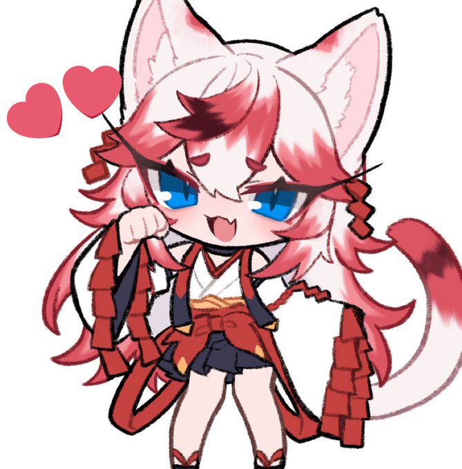 これは描いていただいた、にゃ〜んな概念ちゃん 