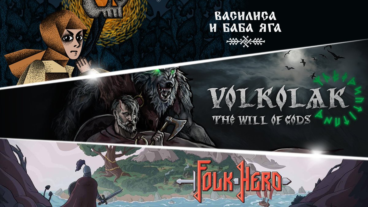 🎮 Набор «Volkolak: The Will of Gods x Folk Hero x Vasilisa and Baba Yaga» со скидкой 15% в Steam!

Отправиться в путешествие в миры фэнтези:
🔗 store.steampowered.com/bundle/58521

#folkhero #indiegame