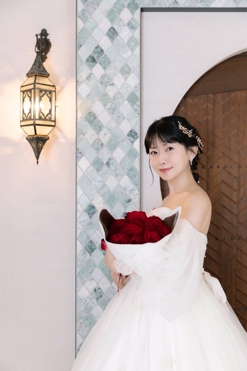 tetsuhakana's tweet image. ご報告です👰‍♀️💐