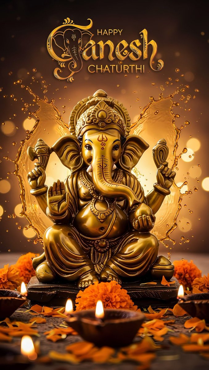 वक्रतुण्ड महाकाय सूर्यकोटि समप्रभः
निर्विघ्नं कुरु मे देव सर्वकार्येषु सर्वदा 🙏
गणेश चतुर्थी की हार्दिक शुभकामनायें ❤️ 💐