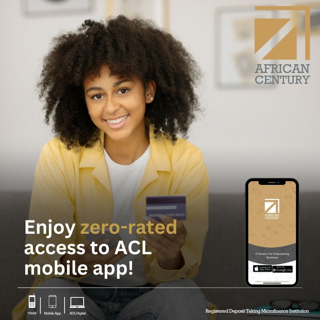 Bank smart with the ACL Mobile App zero-rated so you can transact anytime, anywhere without data.
#ACLMobile #MobileBanking #ACLBank