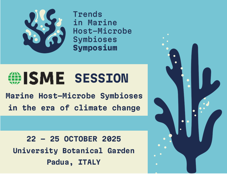 tmhms2025's tweet photo. 🌊 We’re delighted to announce a dedicated #ISMEsession on October 24th, featuring ISME prizes for the best oral and poster presentations.

👩‍🎓👨‍🎓 We’re also hosting mentoring and discussion sessions designed especially for PhD students and early-career researchers! https://t.co/cOFL73L81l